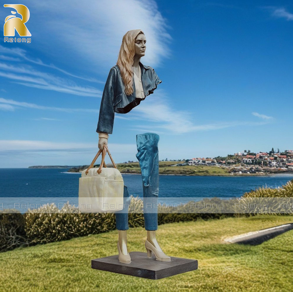 life size bronze sculpture