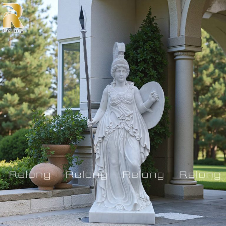 famous Athena goddess statue