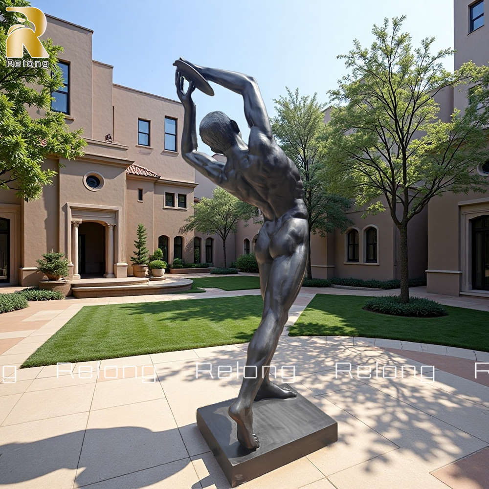 discus thrower greek sculpture