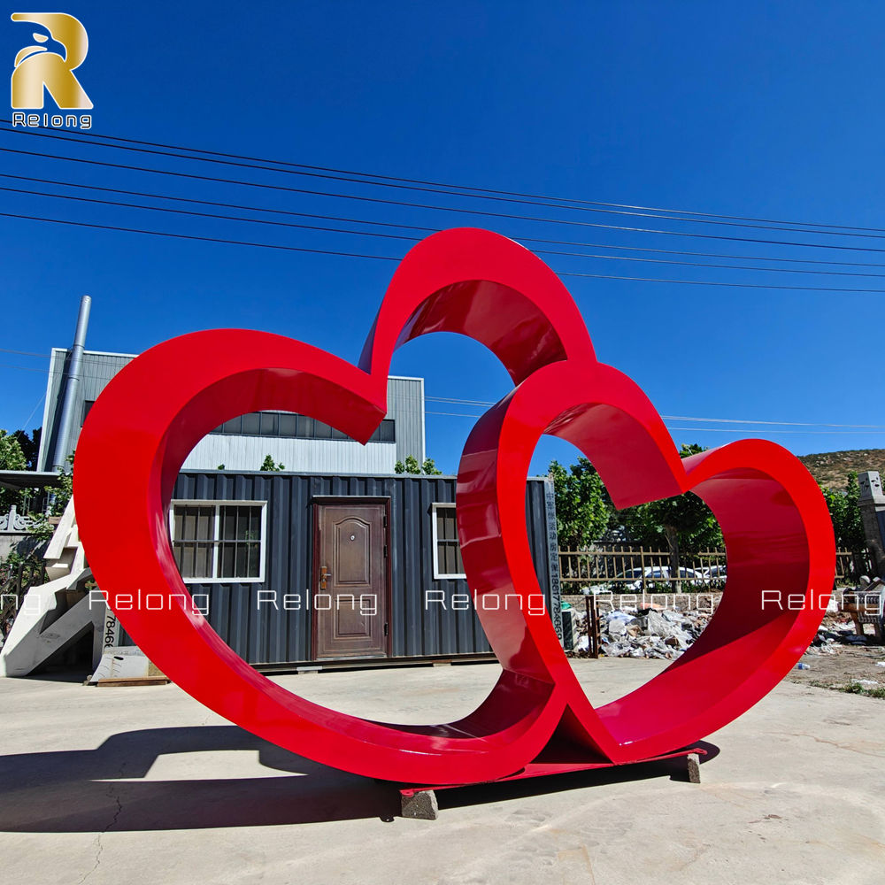hot sale heart sculpture details