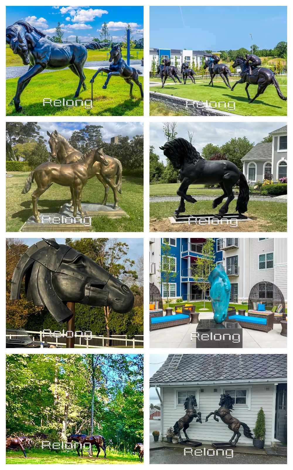 bronze horse sculpture feedback