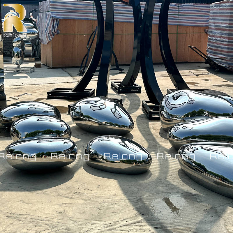 factory finished stainless steel pebbles