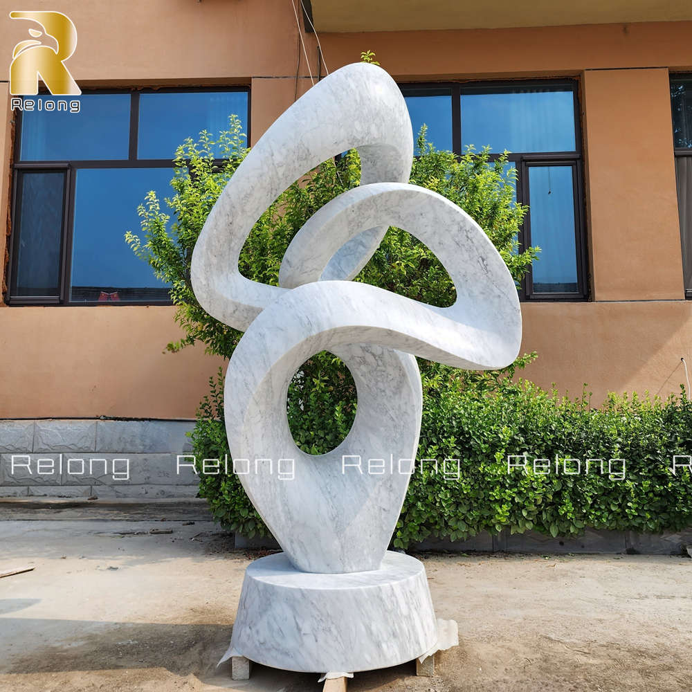 factory finished abstract marble sculpture details
