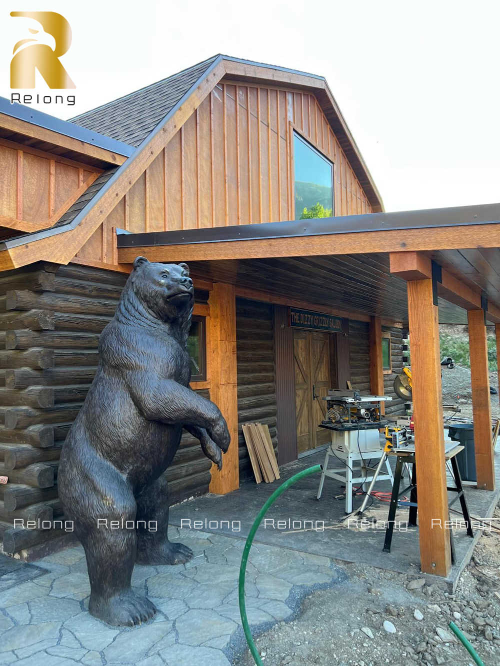 bear sculpture from American Client