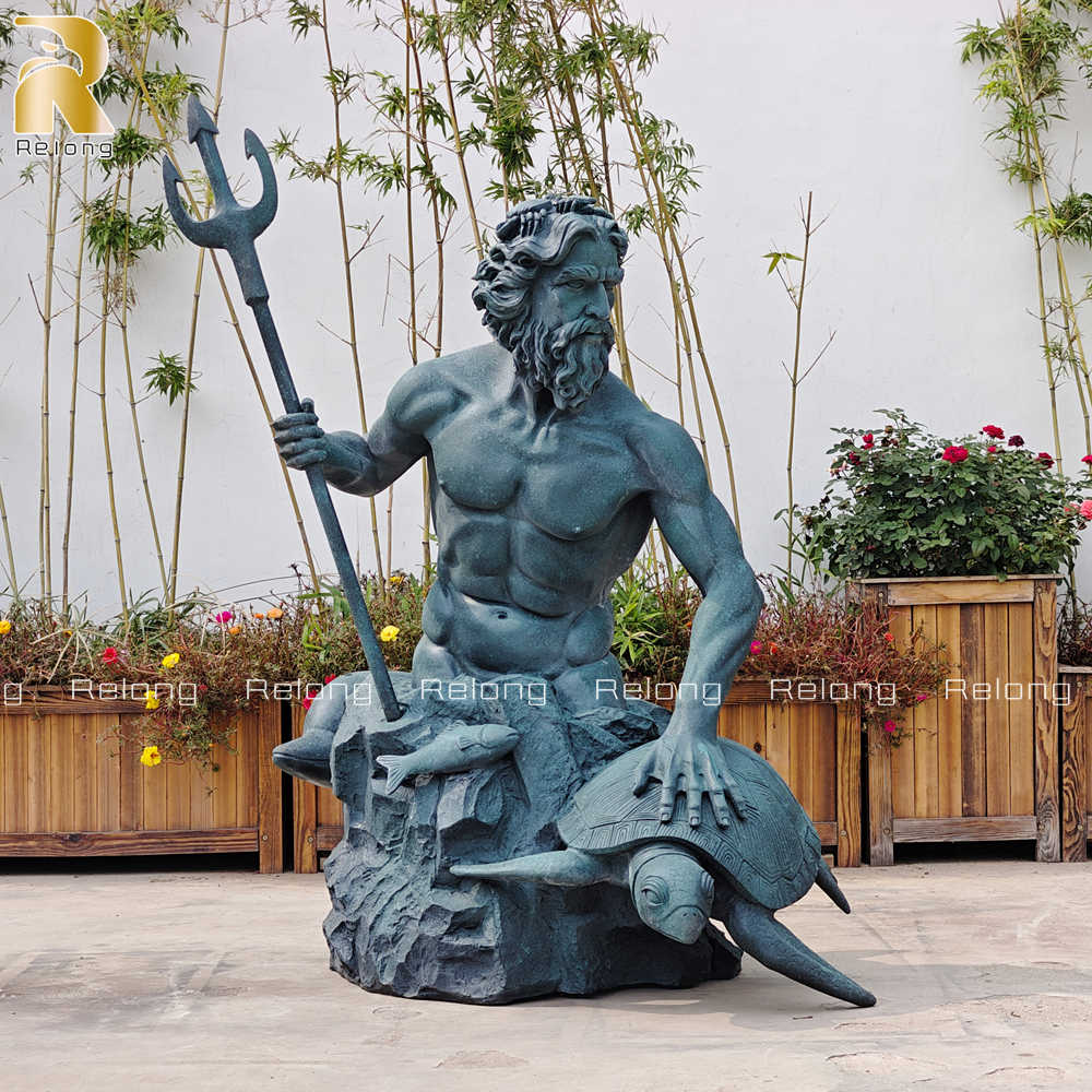 life size King Neptune statue for sale