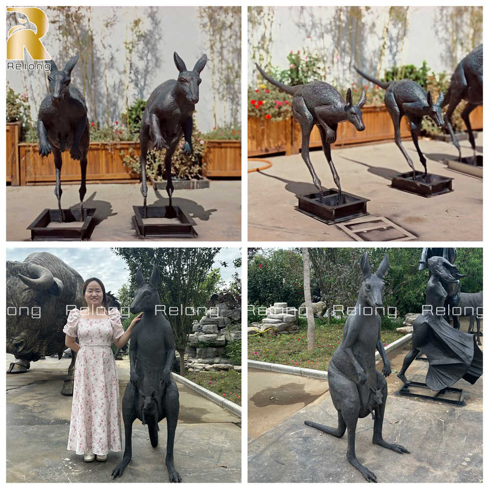 other kangaroo sculptures