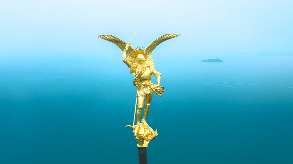 Saint Michael Statue