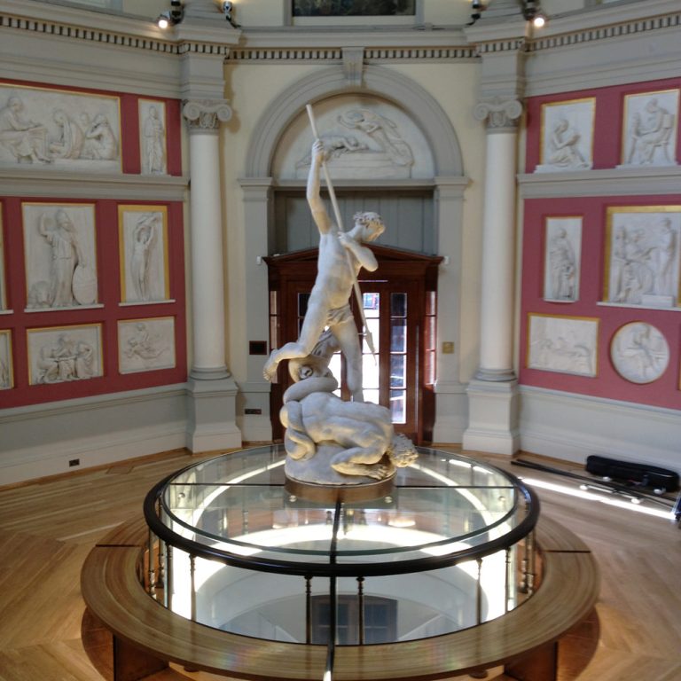 marble Archangel Saint Michael statue