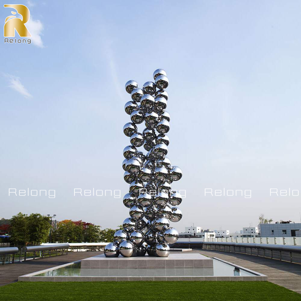 large modern outdoor sculpture