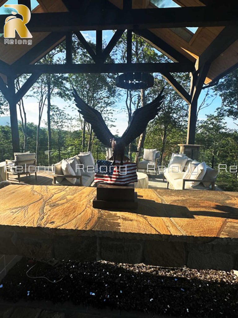 Bronze Eagle Statues Feedback from US clients (3)