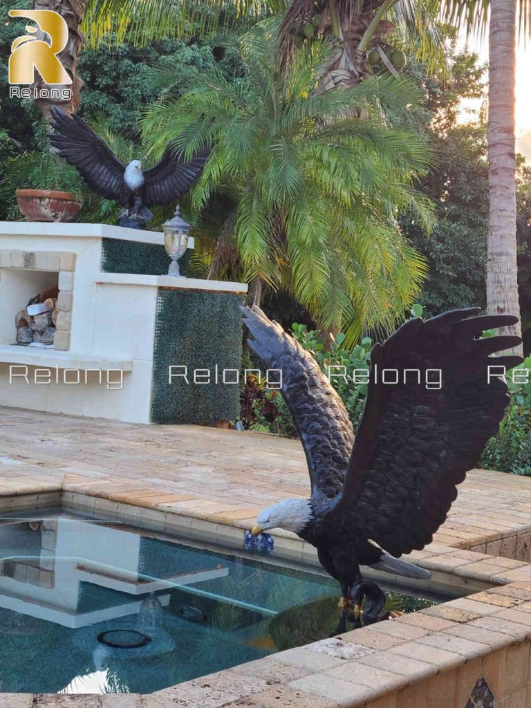 Bronze Eagle Statues Feedback from US clients (5)