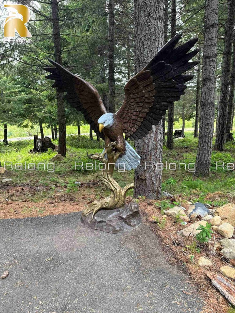 Bronze Eagle Statues Feedback from US clients (6)