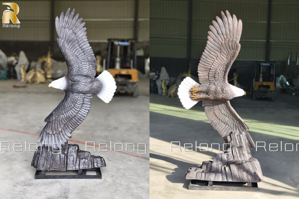 customized eagle statue