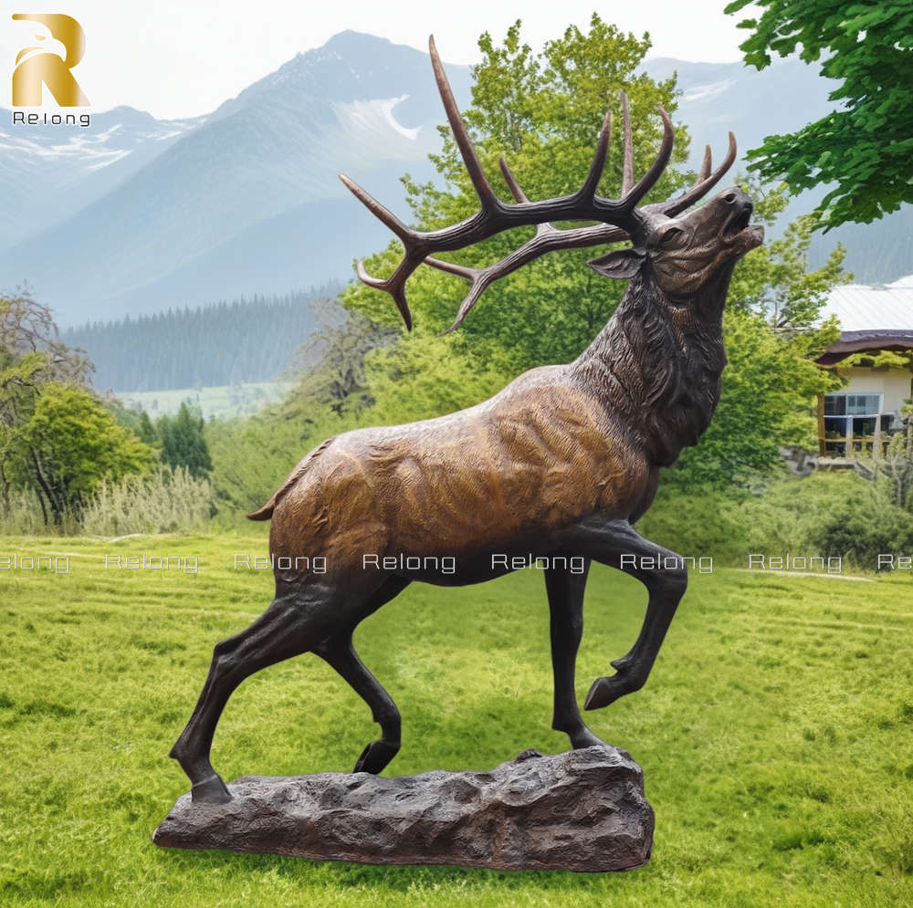 Life Size Bull Elk Statue for Sale RBDS-011