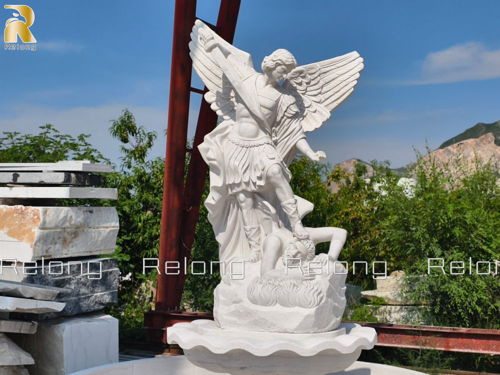 St. Michael Fountain details