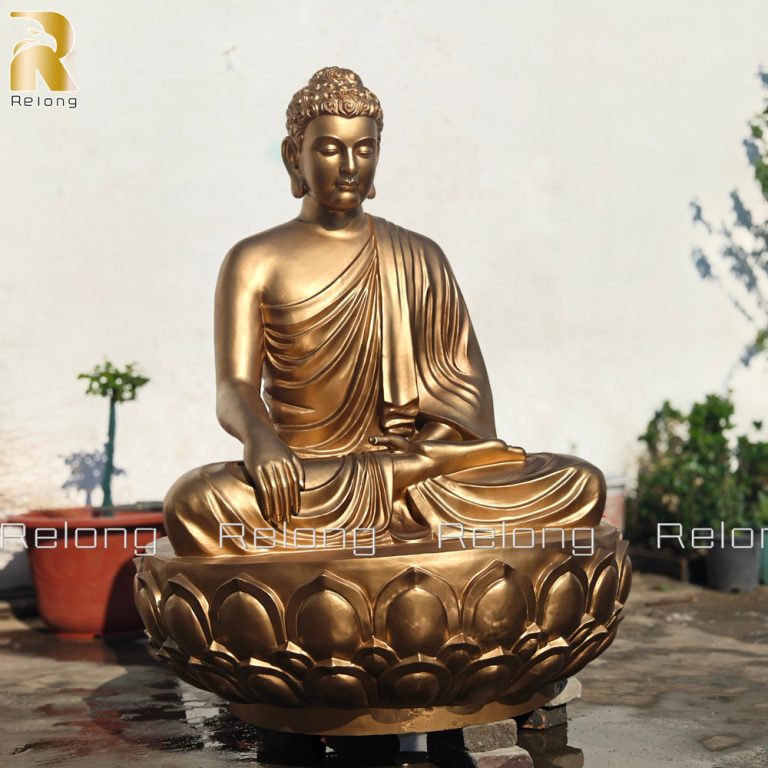 bronze buddha statue