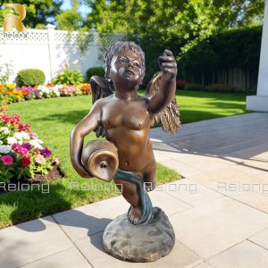 cherub sculpture for garden
