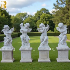 cherub statue for garden decor