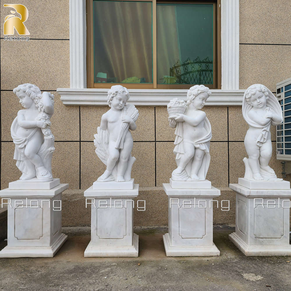 life size cherub statue