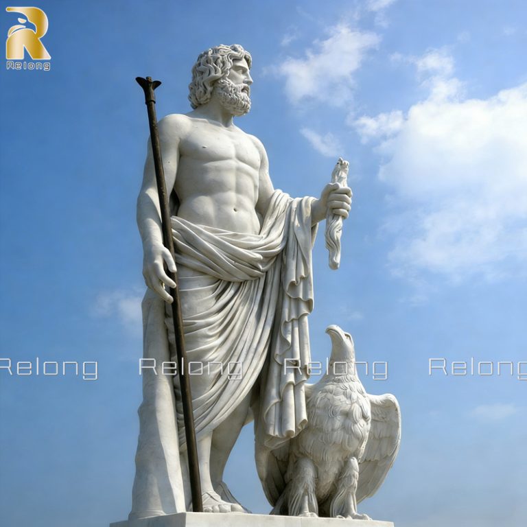 marble zeus statue