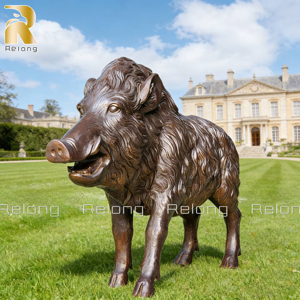 wild boar sculpture