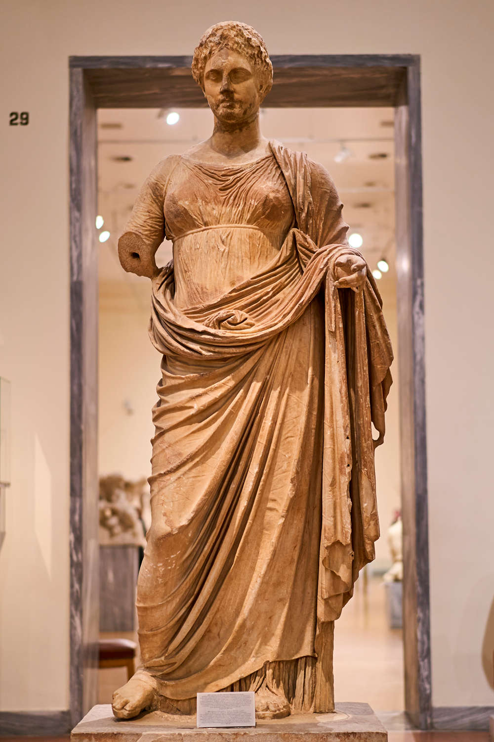 Statue of Themis at the National Archaeological Museum of Athens