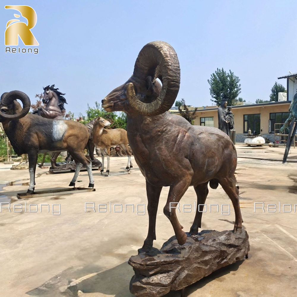 argali sculpture at Relong Foundry