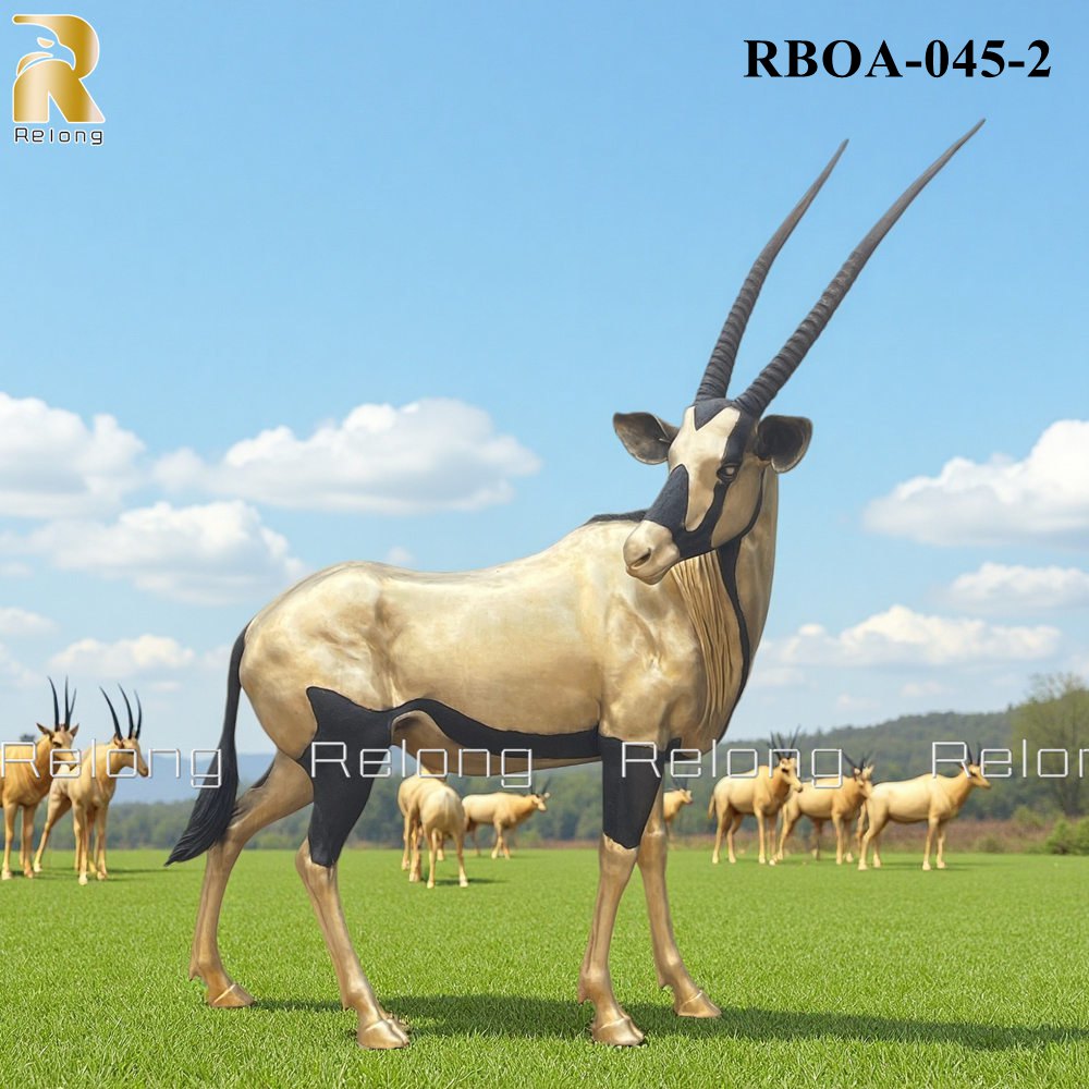 customized antelope sculpture