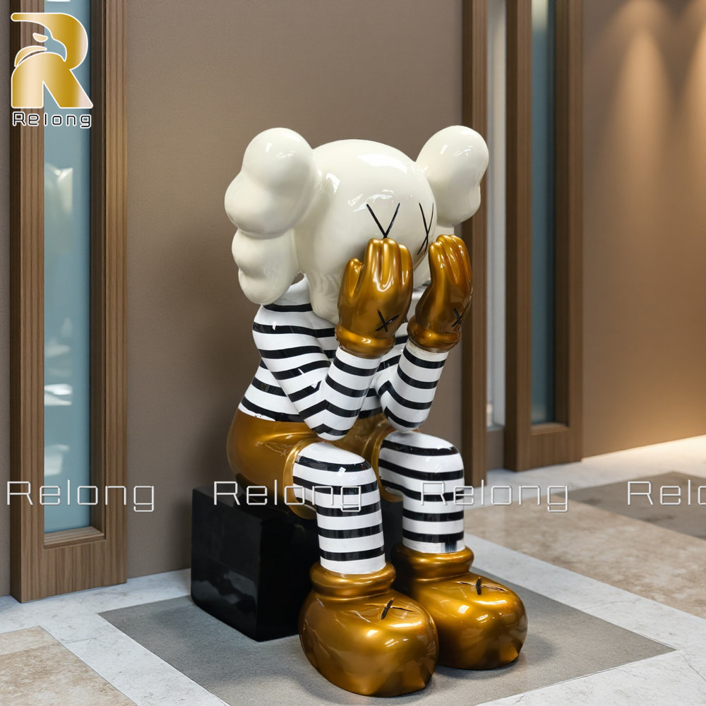 fiberglass kaw sculpture