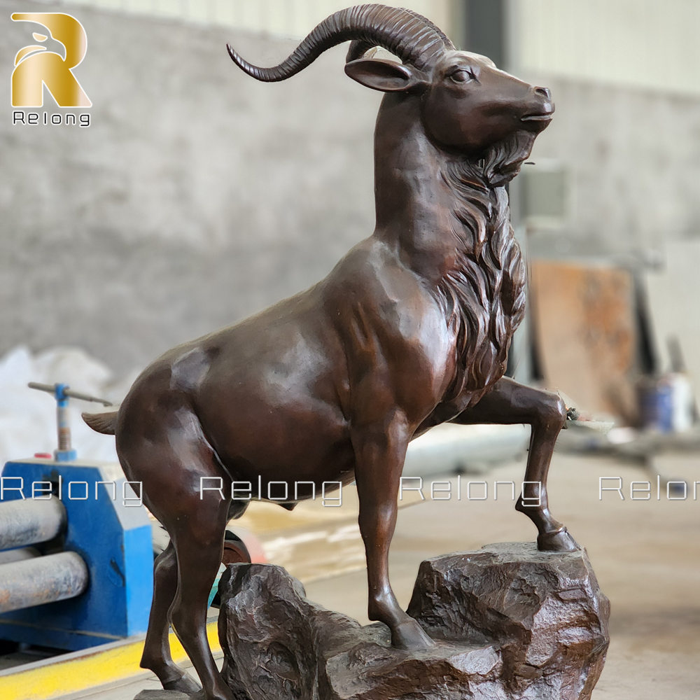 goat sculpture