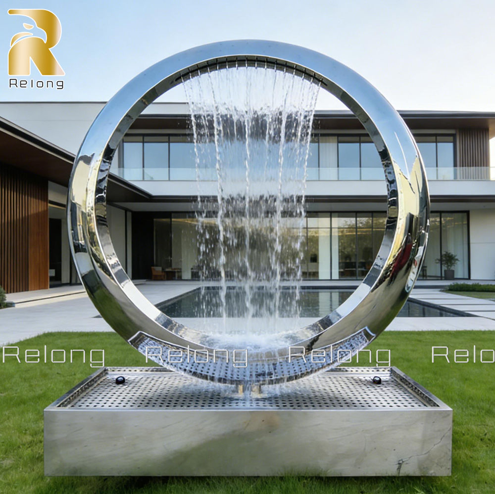 circular fountain