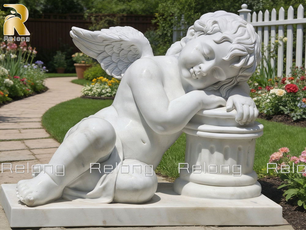cute little angel sculpture