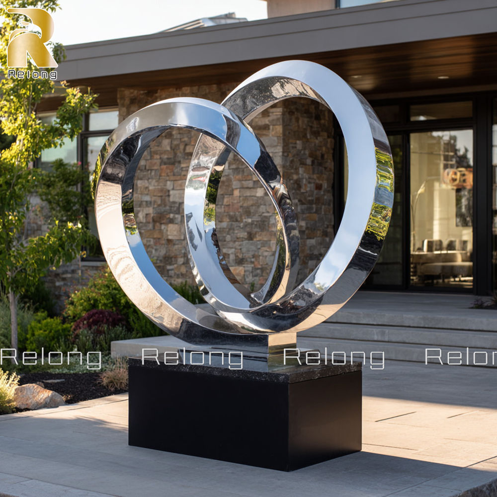 modern circular sculpture