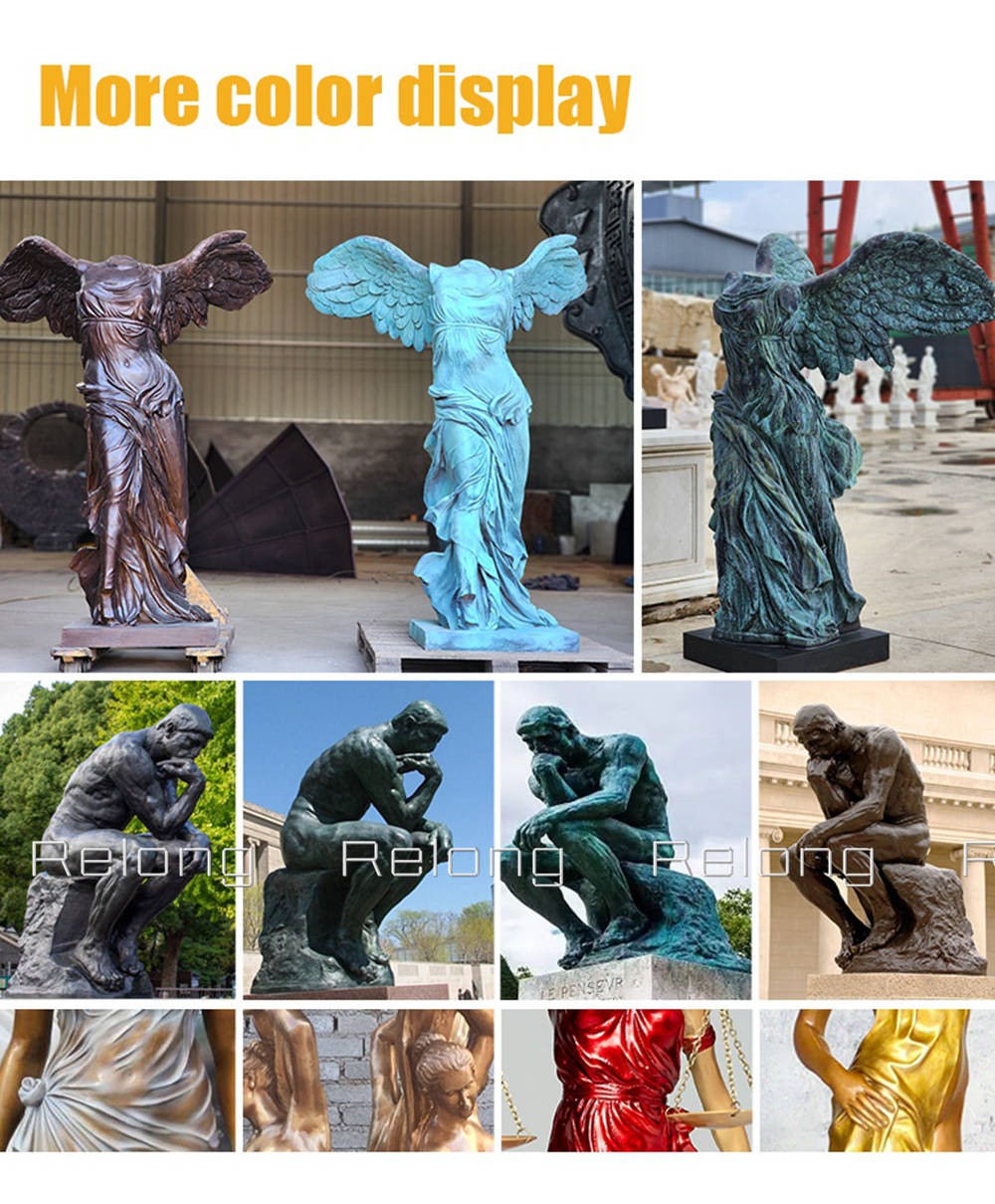 popular bronze sculpture patina colors