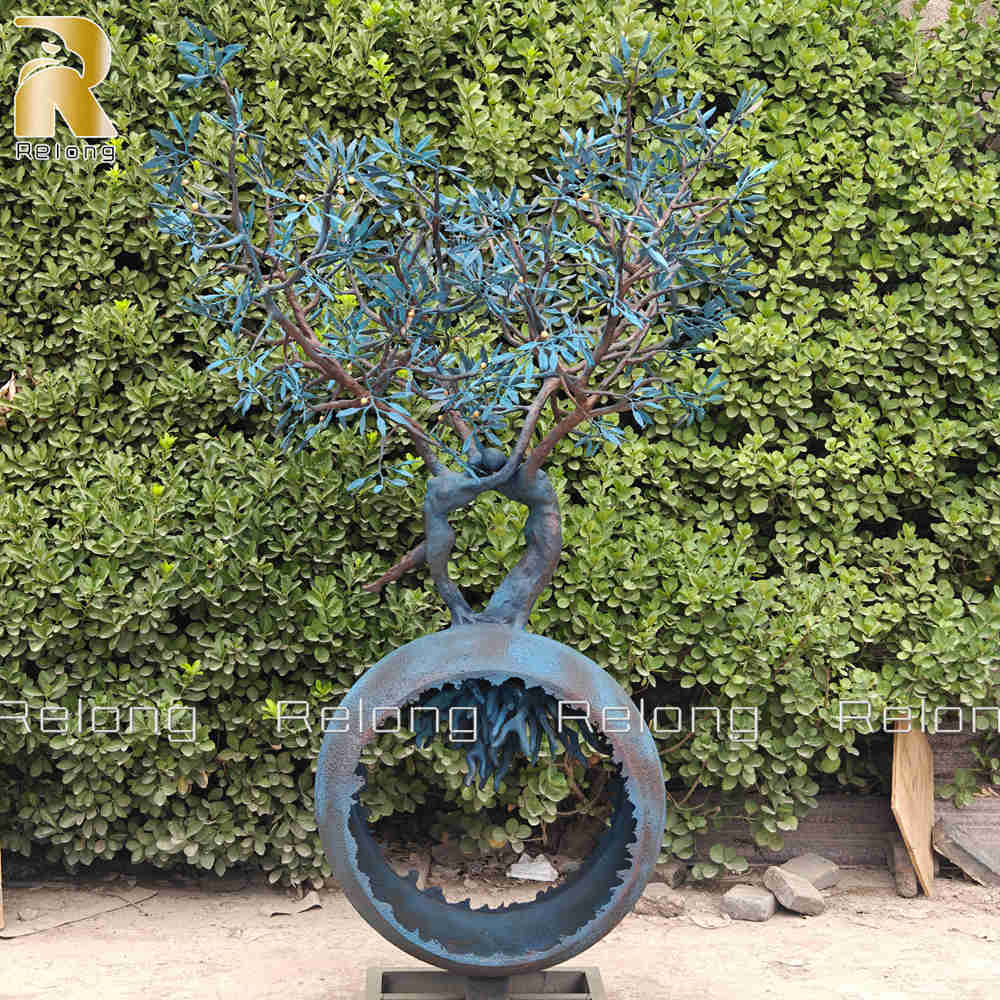 bronze tree of life sculpture