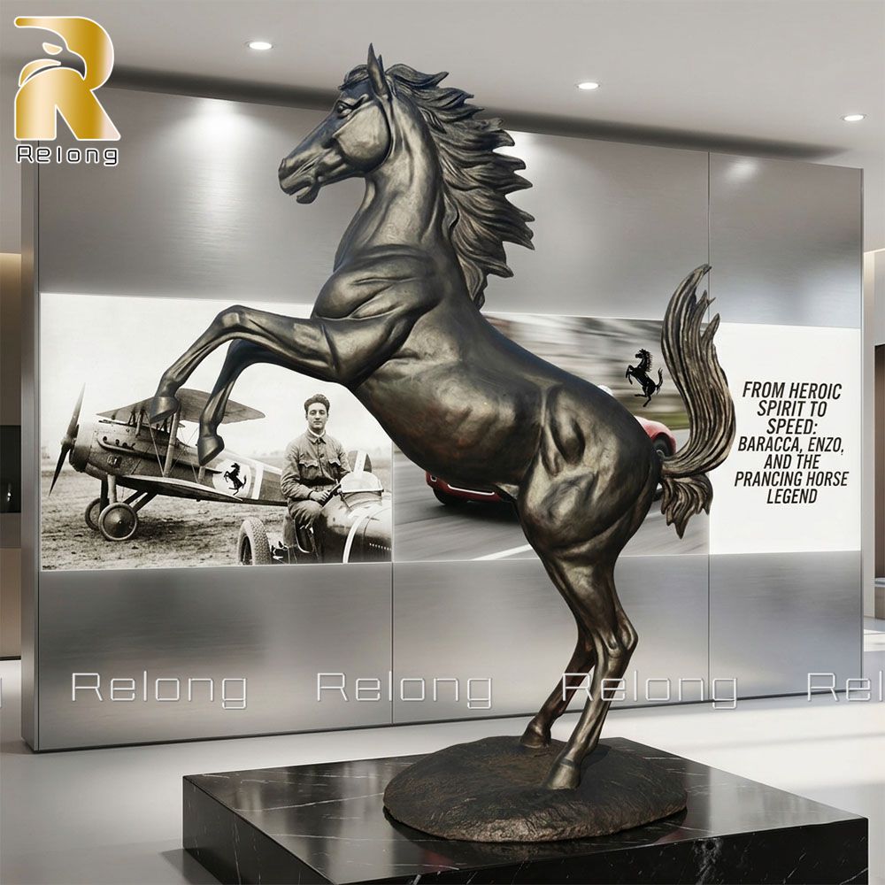 The history of Ferrari prancing horse