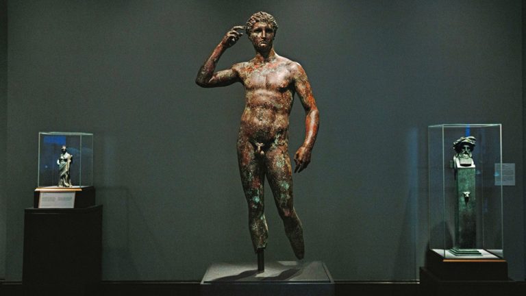 Victorious Youth statue