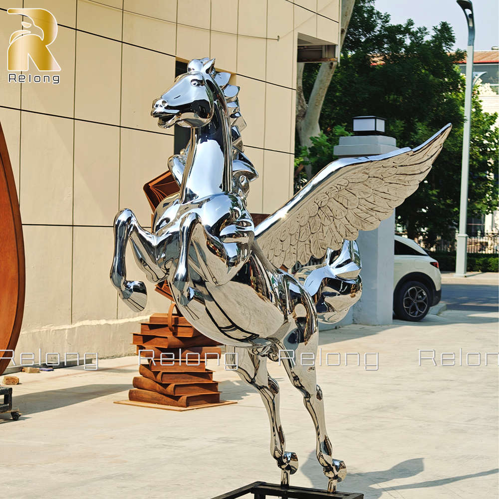 flying horse sculpture