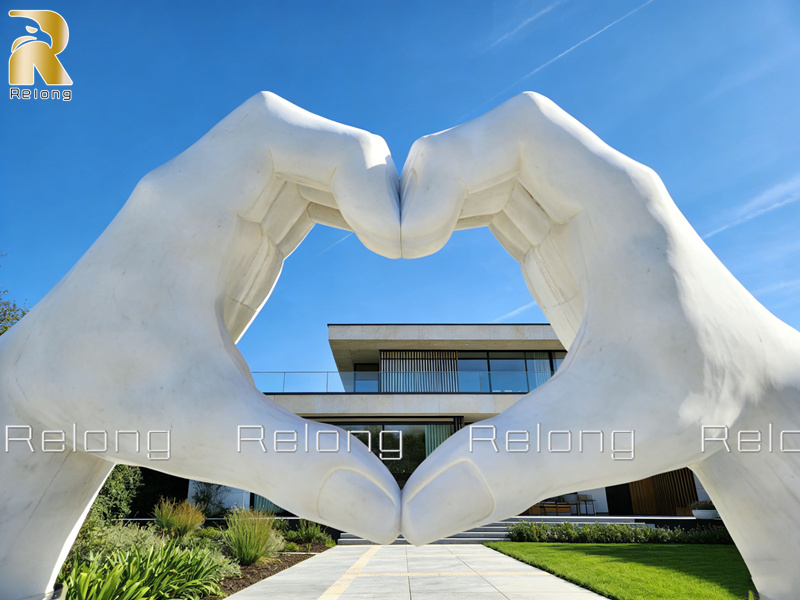 hand sculpture details