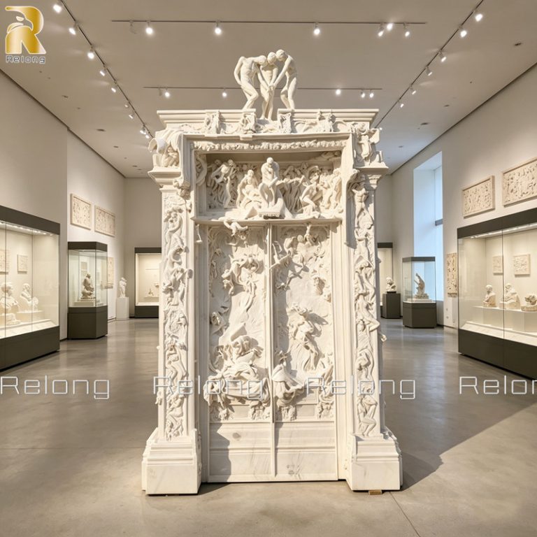 marble “The Gates of Hell”