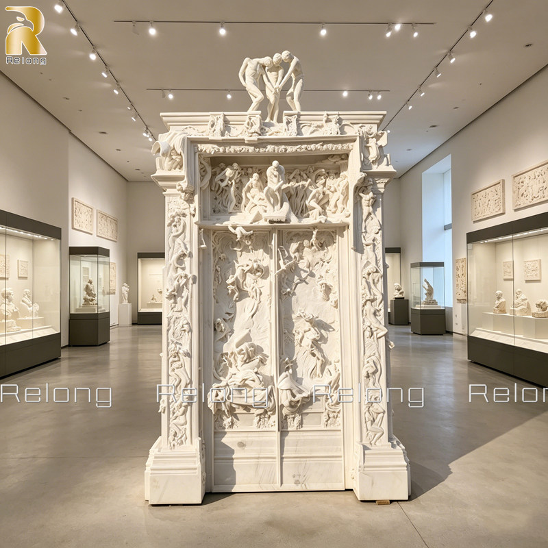 marble “The Gates of Hell”
