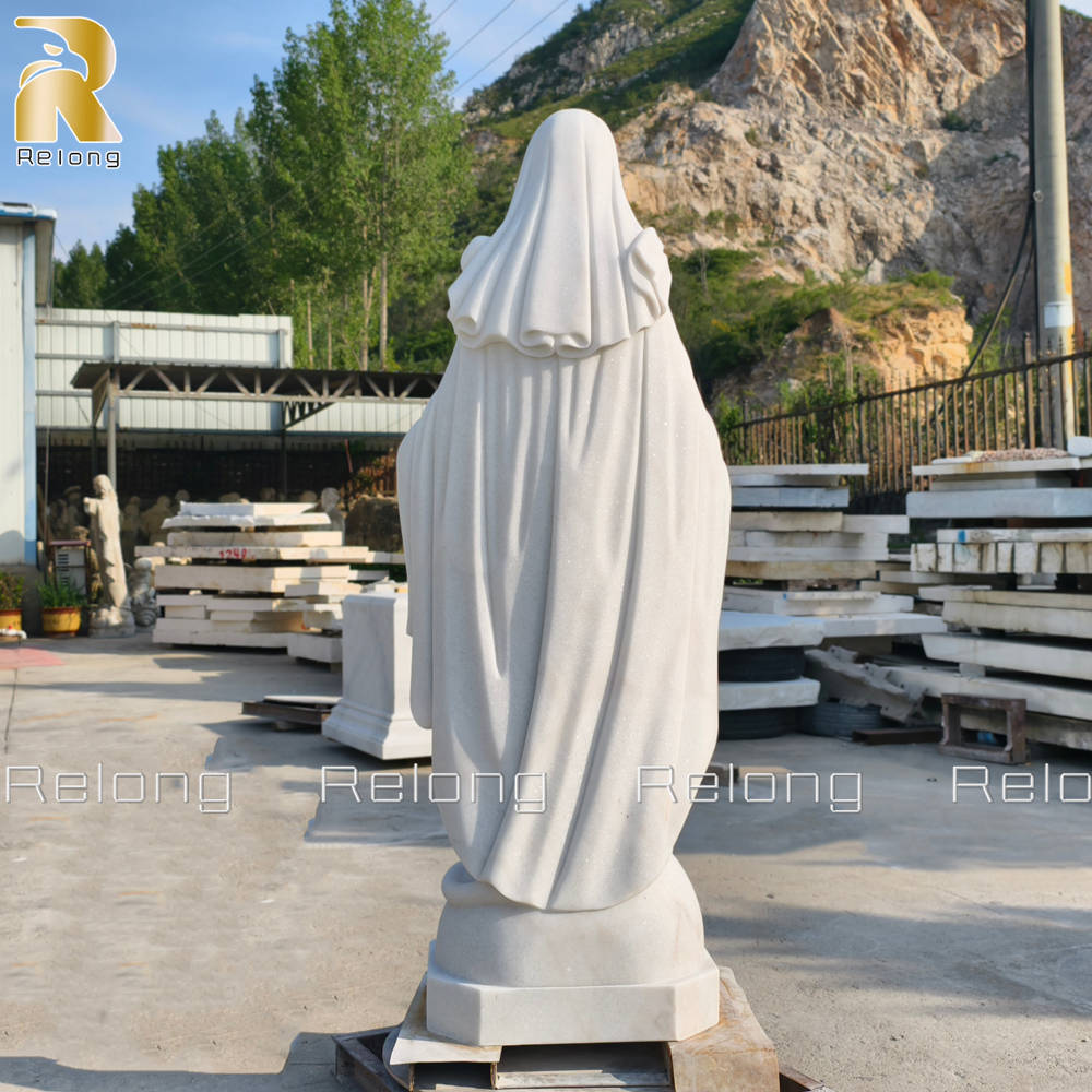 Our Lady of Grace Statue back view at Relong Factory