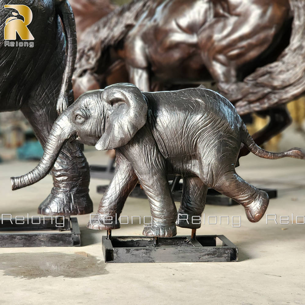 calf sculpture details