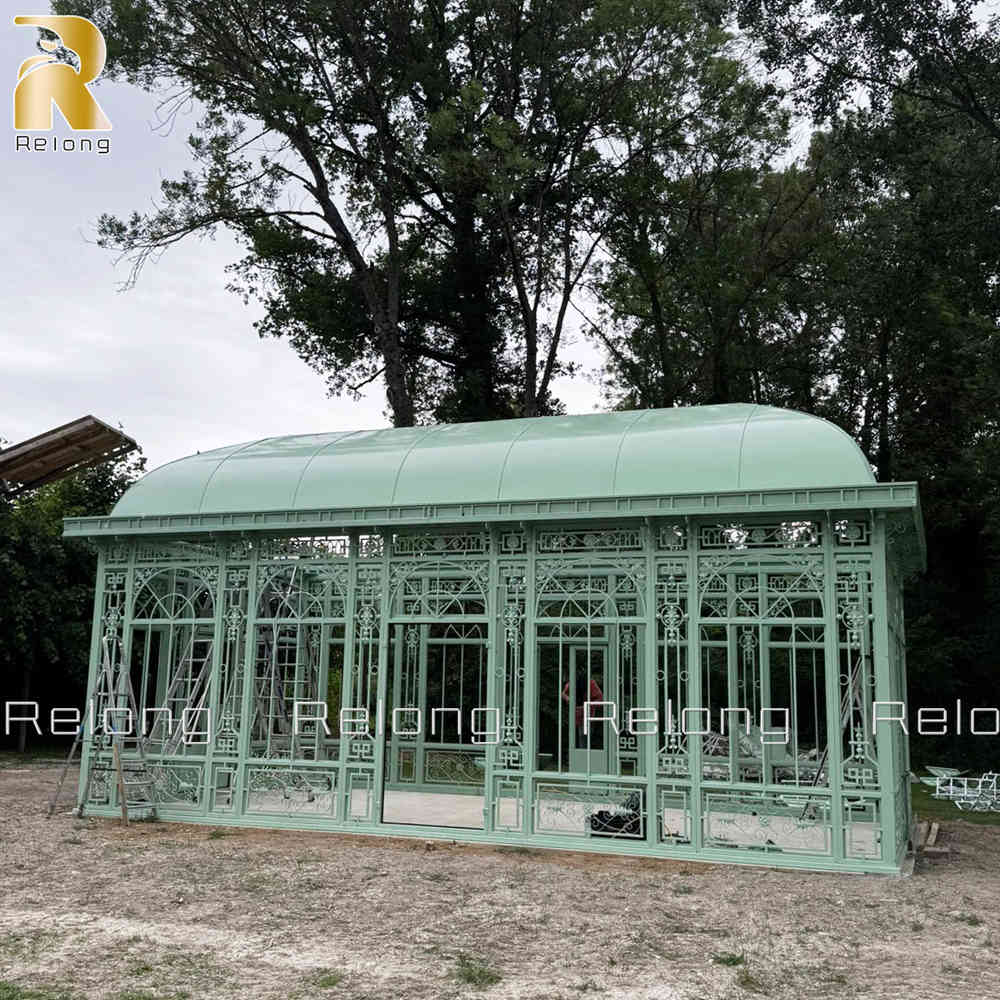 Iron Victorian Style Conservatory RIGO-012