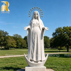 holy pregnant mary statue for outdoor use