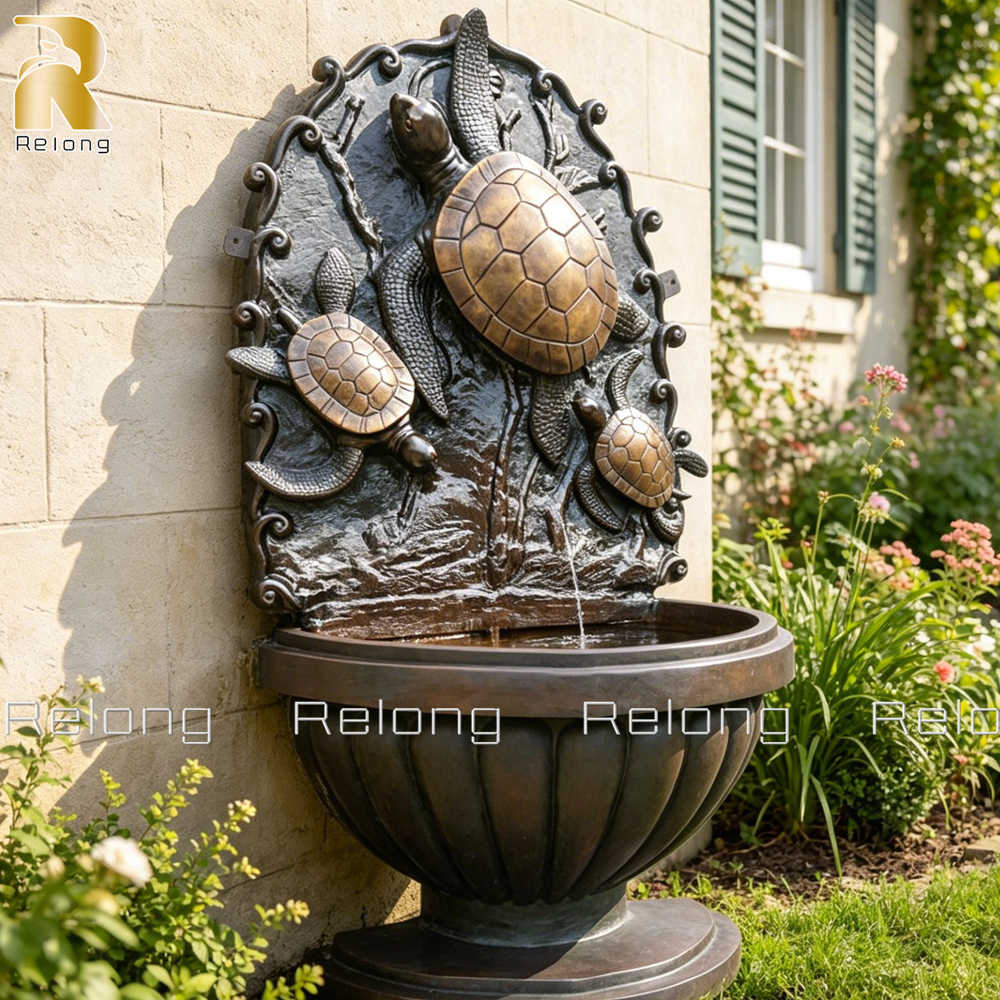 three turtle wall fountain (1)