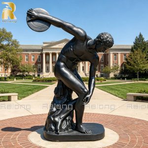 Bronze famous Myron’s discus thrower statue replica