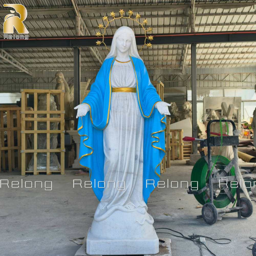 painted Immaculate Mary Statue
