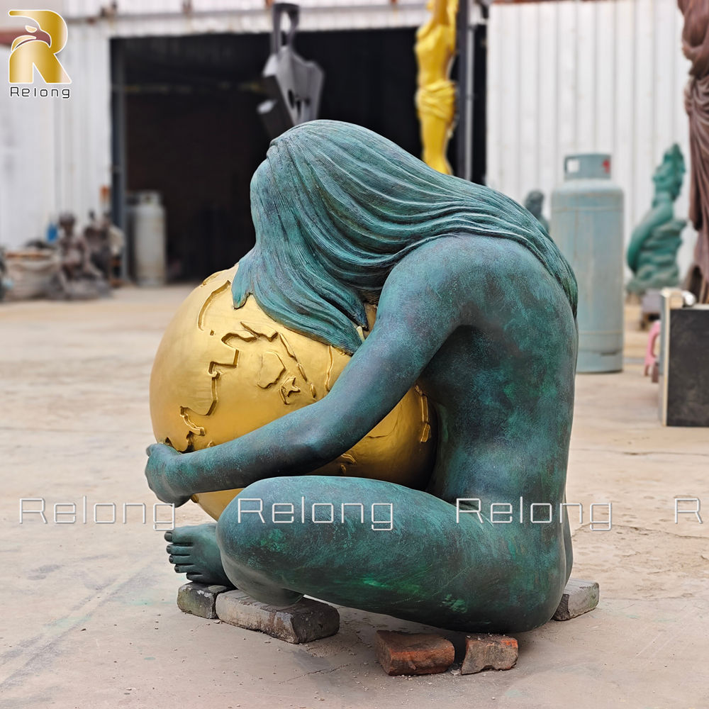 Mother Earth Gaia Statue at Relong Foundry
