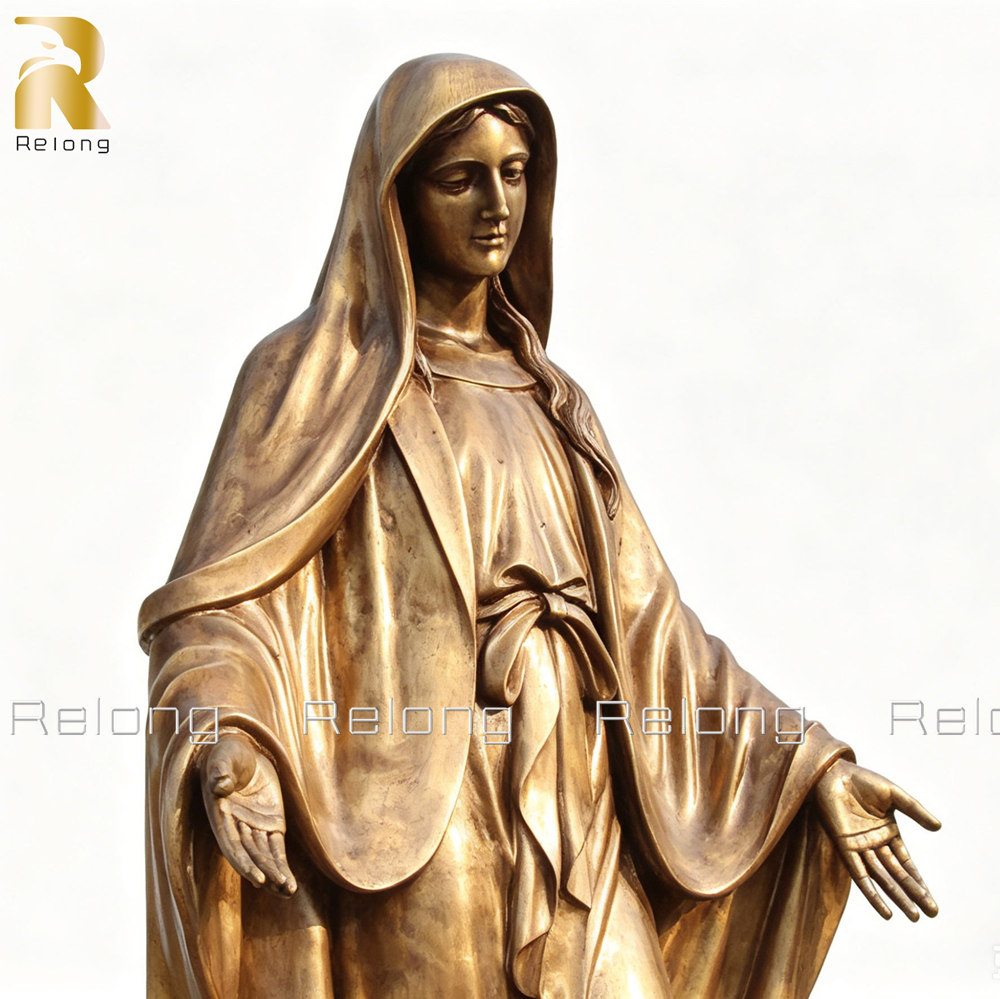 Our Lady of Grace Statue details